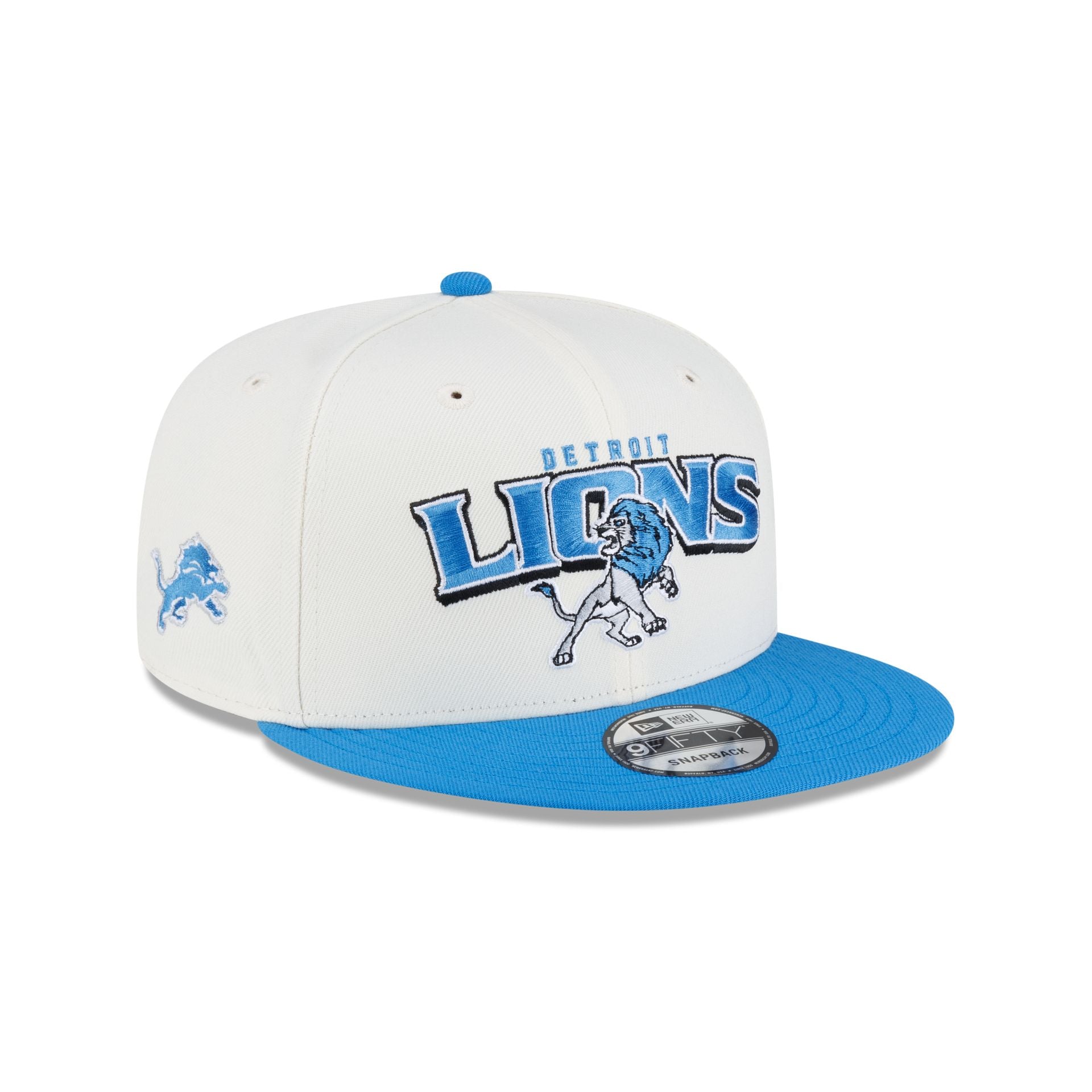 New Era Disney x NFL 9FIFTY Snapback for the Detroit Lions featuring Simba