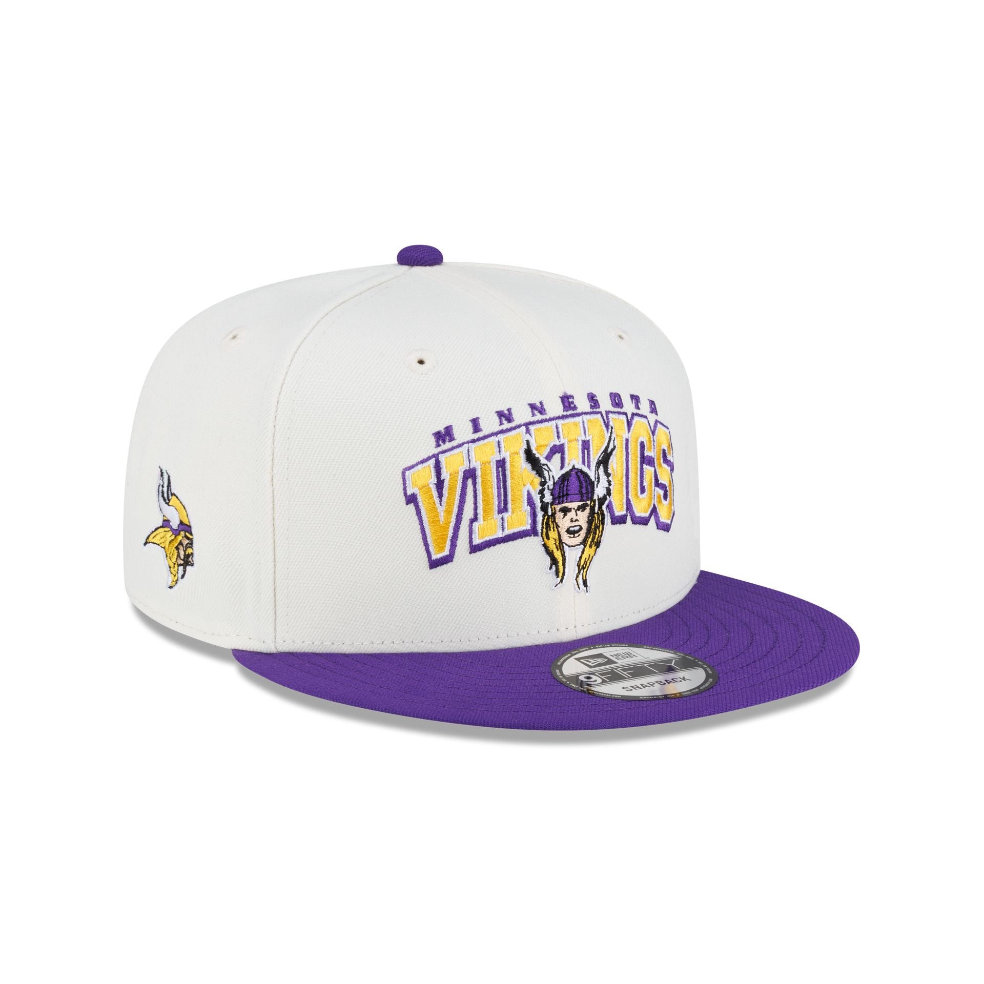 New Era Disney x NFL 9FIFTY Snapback for the Minnesota Vikings featuring Thor