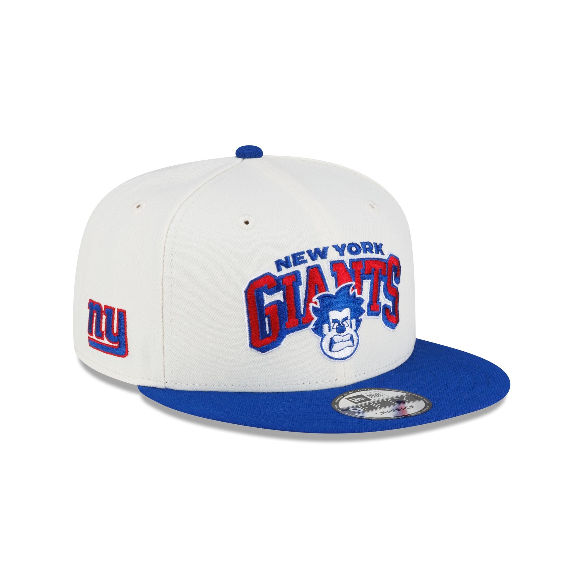 New Era Disney x NFL 9FIFTY Snapback for the New York Giants featuring Wreck-It Ralph