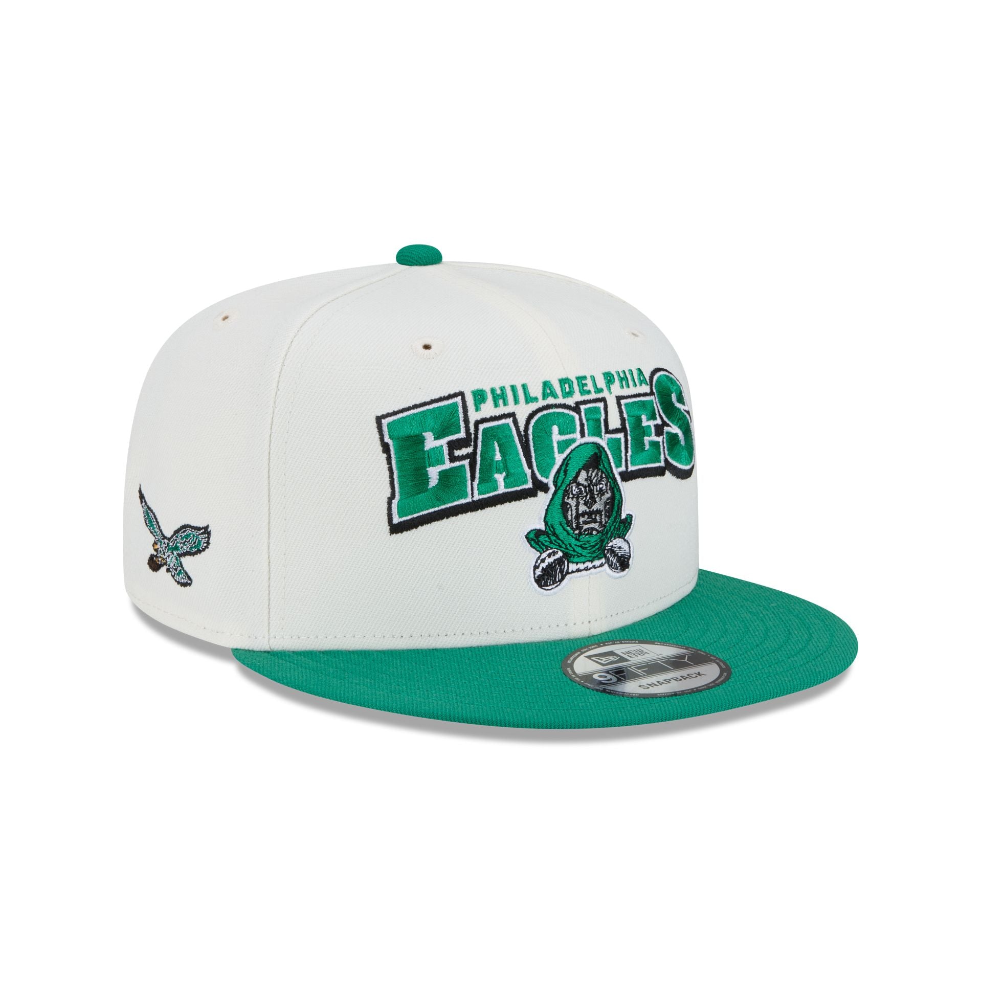 New Era Disney x NFL 9FIFTY Snapback for the Philadelphia Eagles featuring Doctor Doom