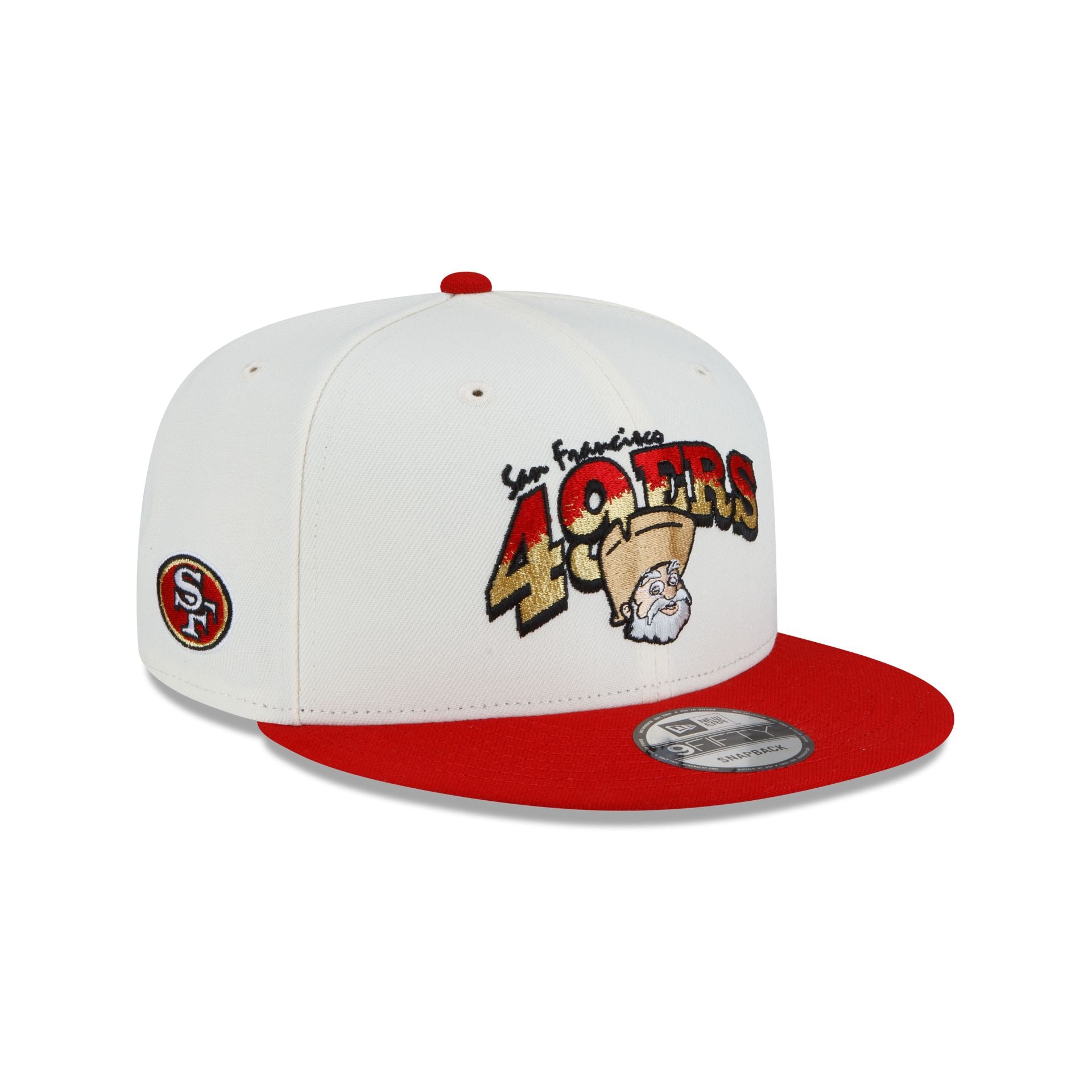 New Era Disney x NFL 9FIFTY Snapback for the San Francisco 49ers featuring Stinky Pete the Prospector