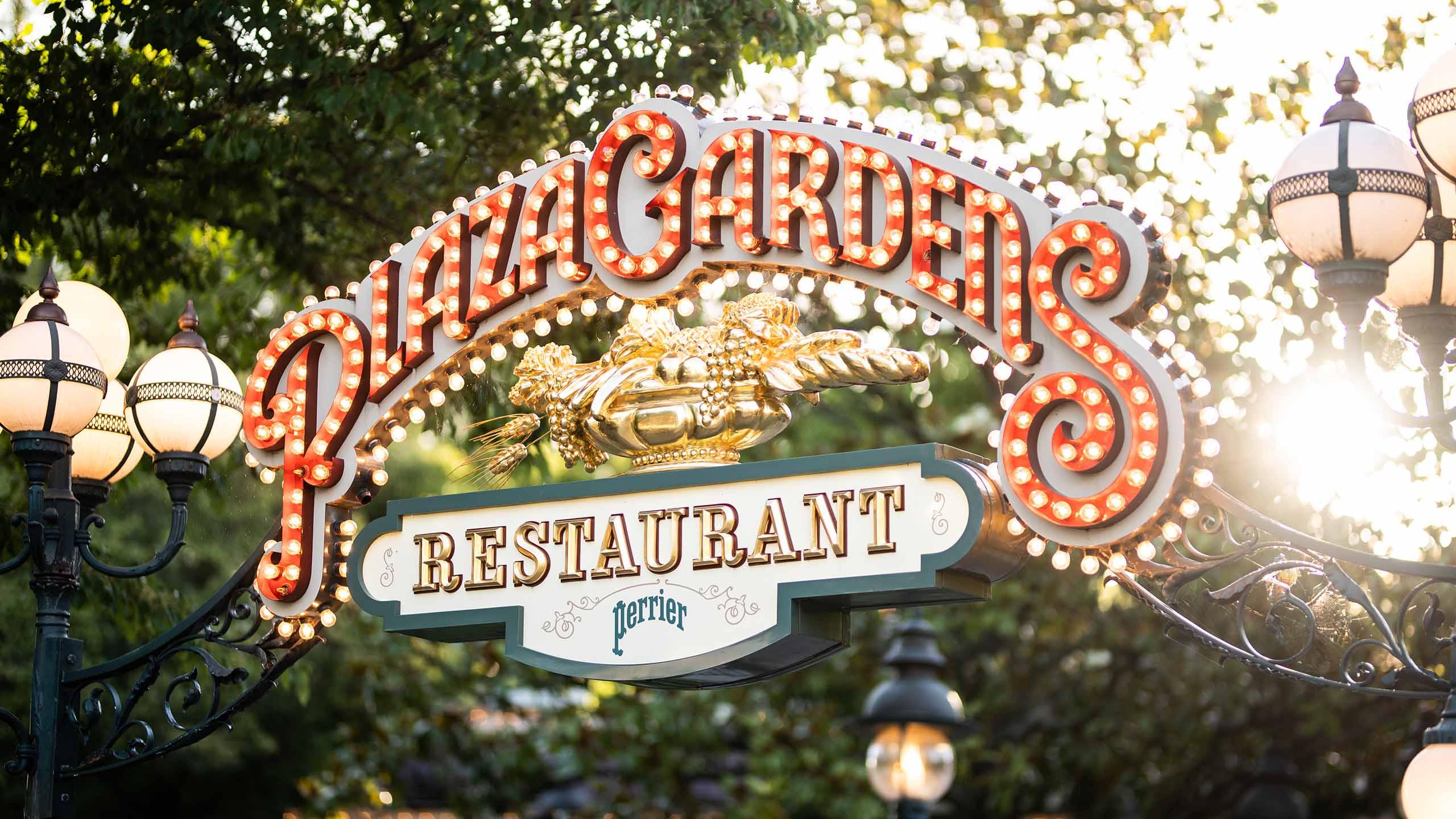 Plaza Gardens Restaurant at Disneyland Paris