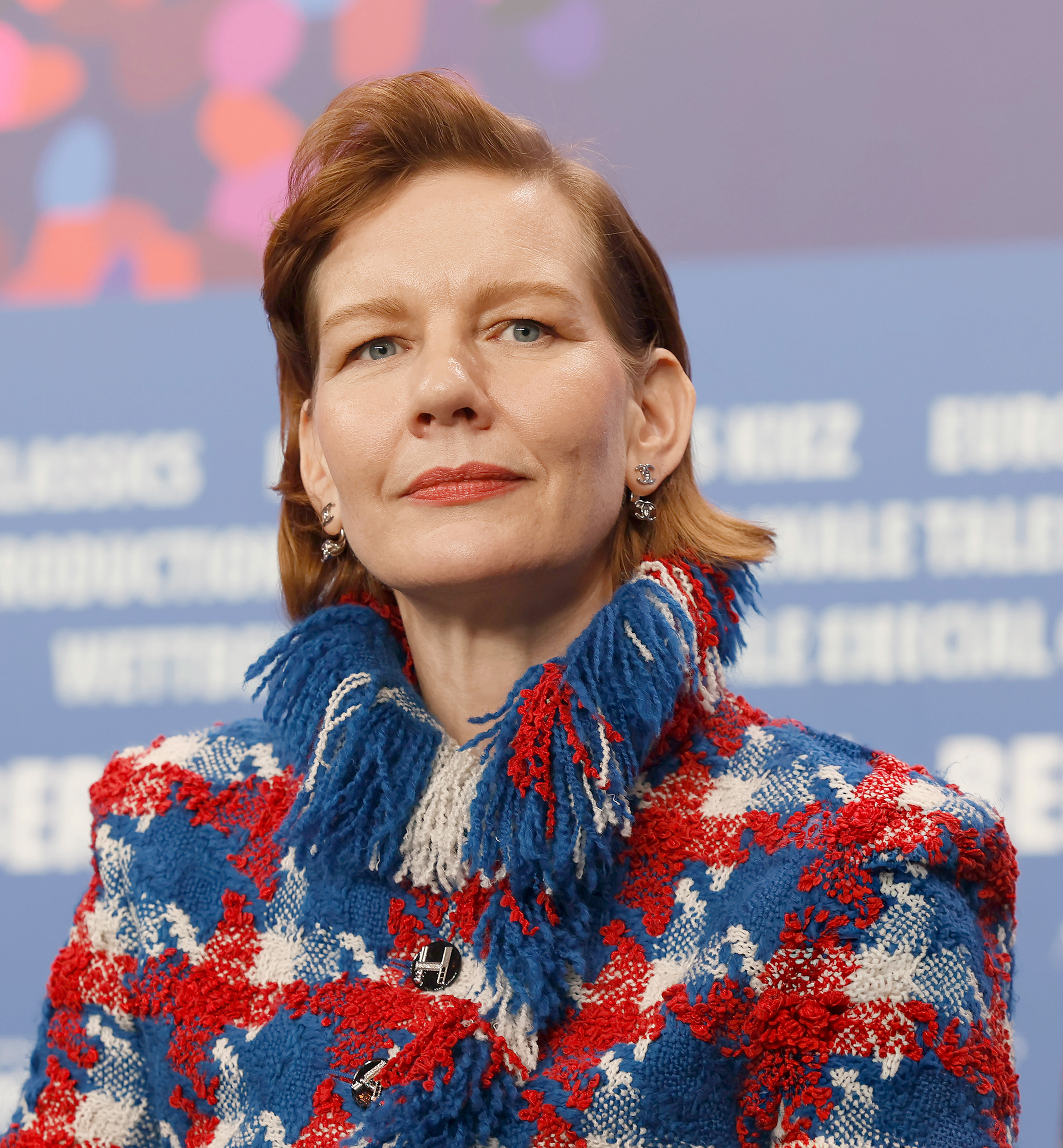 Sandra Hüller at a Berlinale 2026 press conference