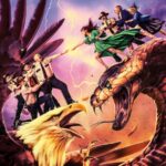 Super Troopers 3 key art with the troopers riding an eagle and a snake