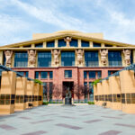 Team Disney building on The Walt Disney Company's Burbank studio lot
