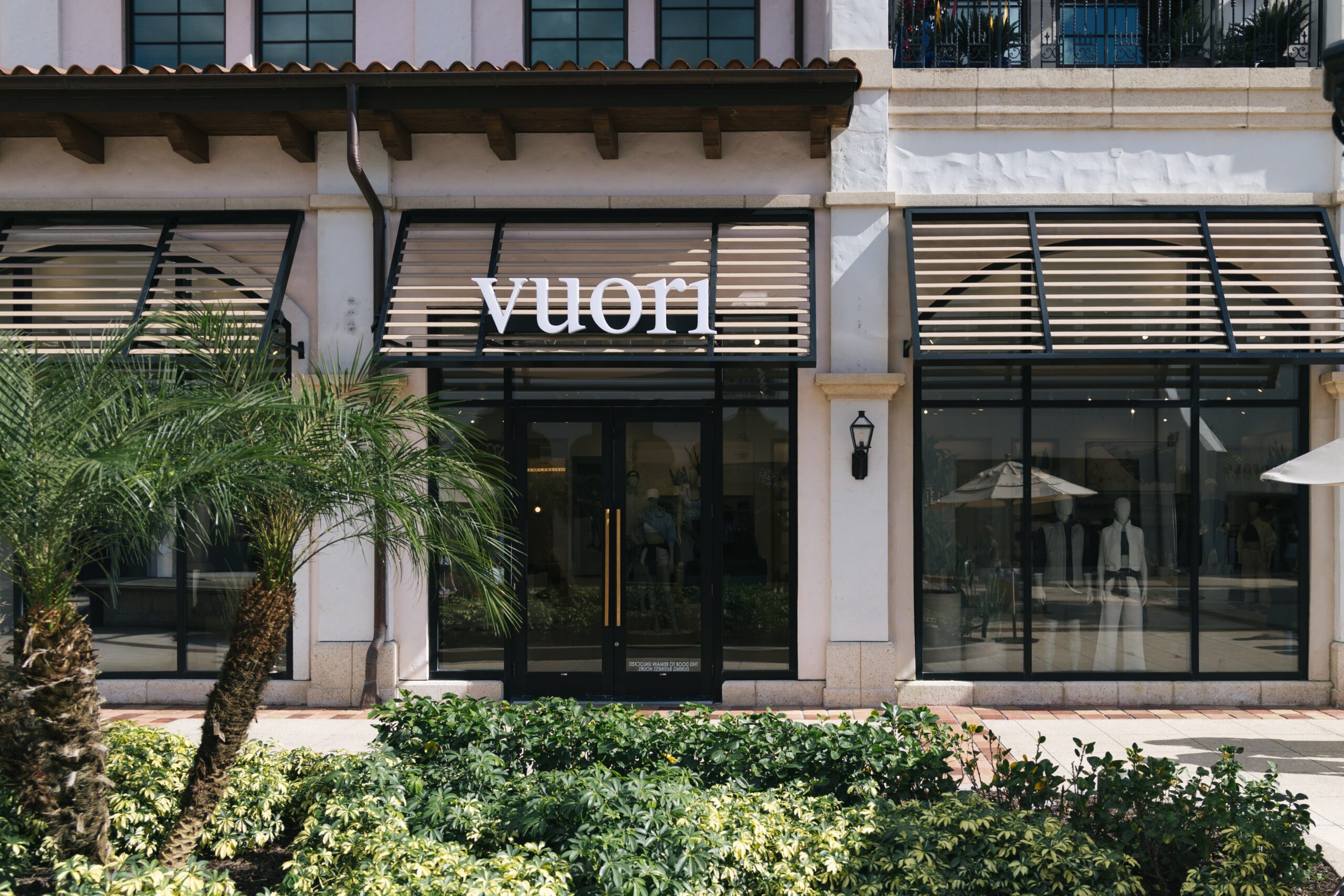 Vuori store at Disney Springs Town Center at Walt Disney World