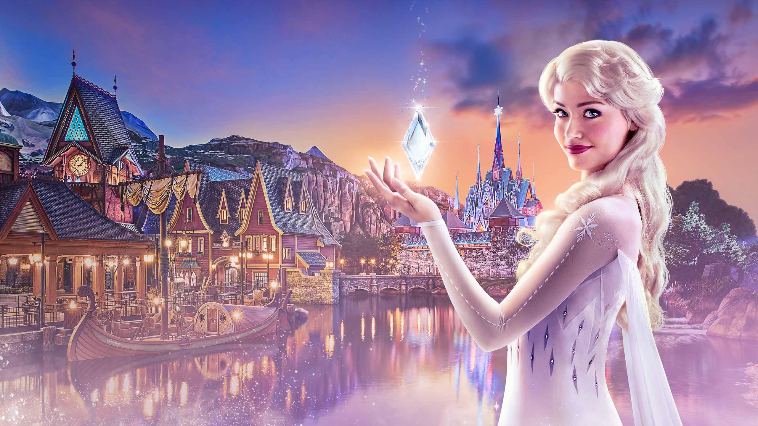 Val d’Europe Mall Hosts A Frozen Pop-Up With An AR River Ride And Giant Ice Crystal Through November 1